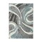 World Rug Gallery Contemporary Cozy Plush Shag Area Rug 5'3'' x 7' Blue 479BLUE5X7 - alternate 4